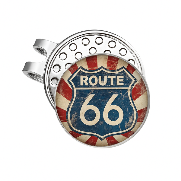 Golf Ball Marker Route 66