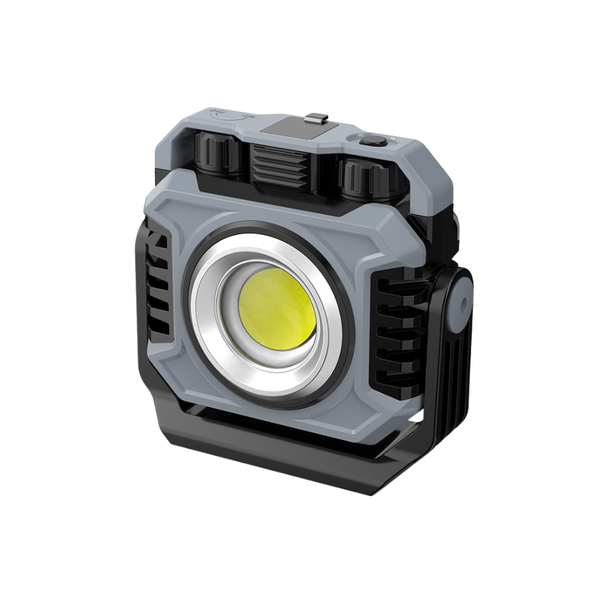 AICOM-Dimmable Dual Flood &amp; Torch Mode Magnetic Robust Work Light (5000mAh)