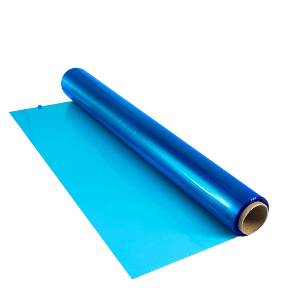 Thick Royal Blue Gift Cellophane Roll -100m