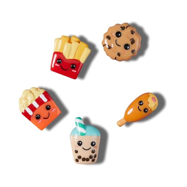 Crocs Women - Bad But Cute Foods 5 Pack Jibbitz