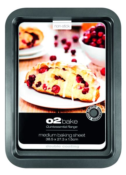 O2 Bake Non Stick Cookie Pan - Medium