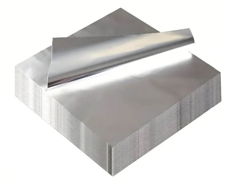 100 Piece Disposable Thick Aluminium Square Slice Foil Paper - 30cm