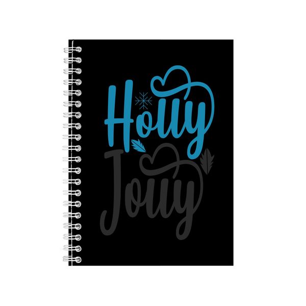 olly Jolly Notebook Festive Gift Idea A5 Notepad 135