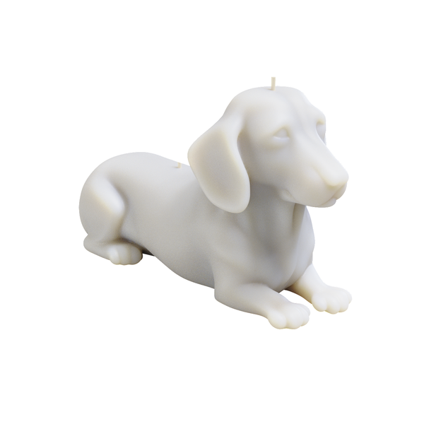 Dachshund Candle 10cm Tall