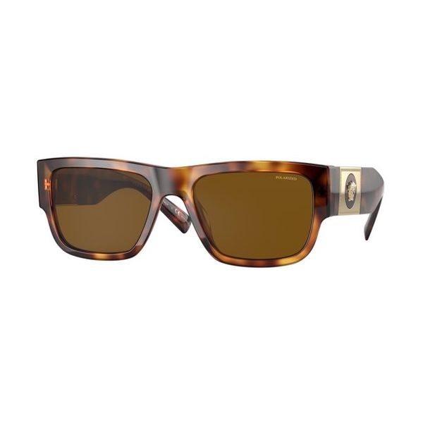Versace Havana Brown Polarized Sunglasses