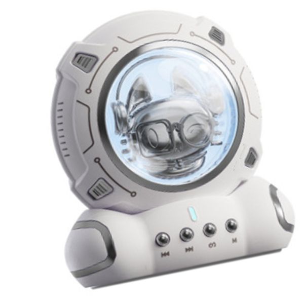 Night Light BT Speaker, Cute, White