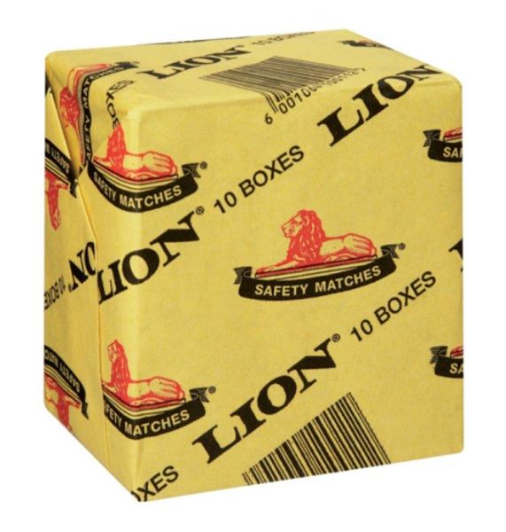 Lion Matches (2 Pack of 10s)