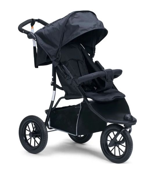 Belecoo Adventure Jogger Stroller Sprint 2in1 Travel System - Black