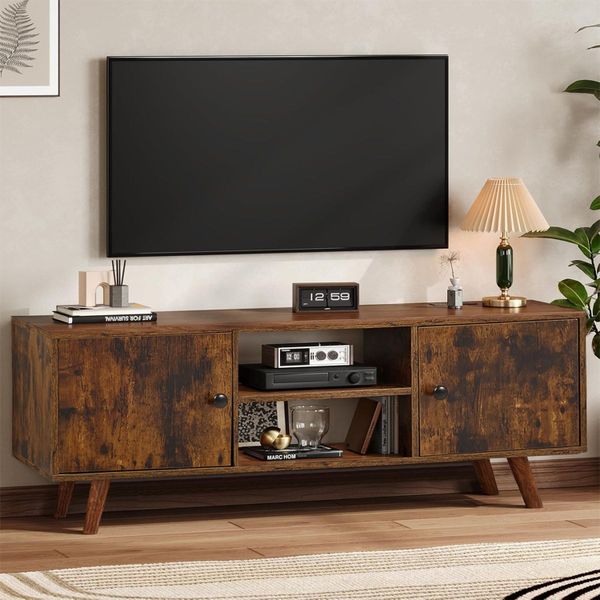 TV Stand Storage Media Cabinet Console Table Entertainment Center