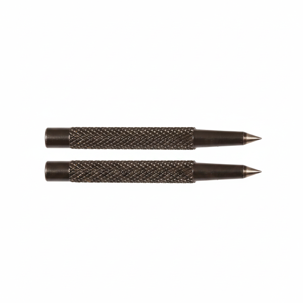 Krafft Precision Prick Punch 100mm x 8mm x 3.5mm for Metalworking - 2 Pack