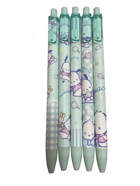 Rollerball Pen 0.5mm Black ink Pack of 5 (Pochacca)