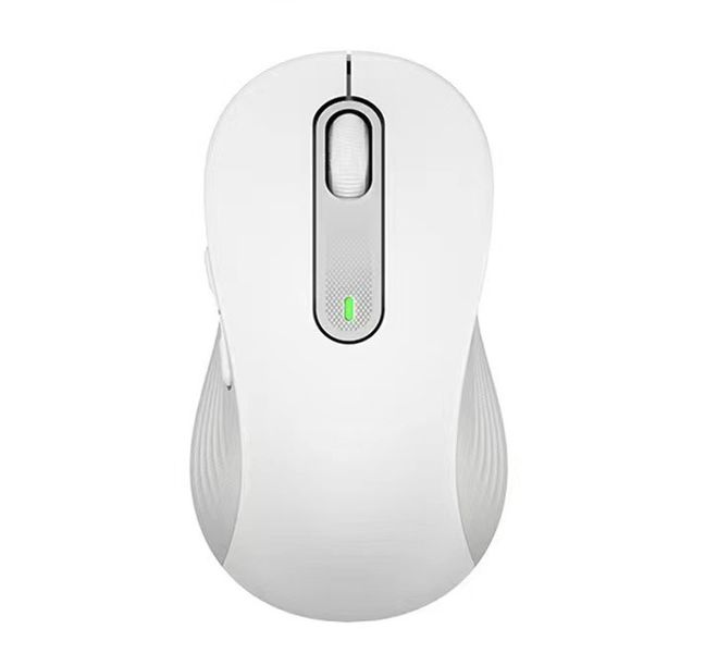 M750 Bluetooth Dual-Mode Wireless Mouse - White (Battery-Powered)