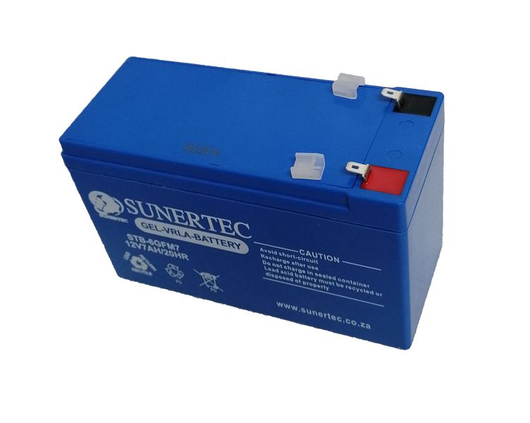 12V 7AH Gel Battery Sunertec