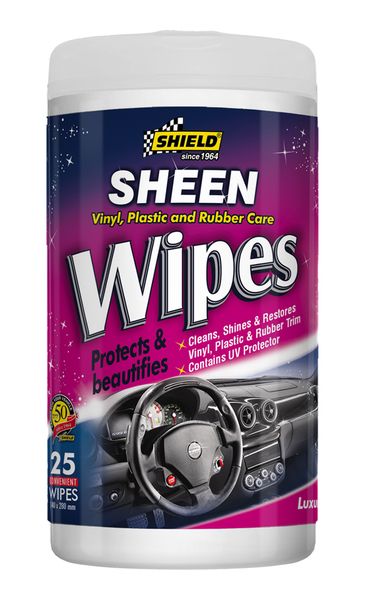 Shield - Sheen Wipes - Assorted