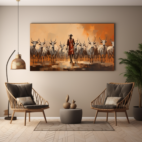 Canvas Wall Art - Villa Vangaurds - BK0236