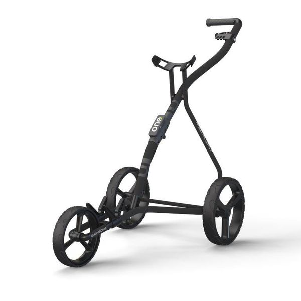 Wishbone One - Megalight - Golf Push Cart - Charcoal / Black