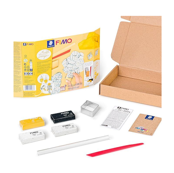 Staedtler FIMO Oven-Bake Modelling Clay Marble Design