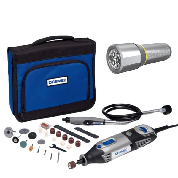 Dremel - Multi-Tool (4000) with HD Metal Light &amp; 45Pc Accessories