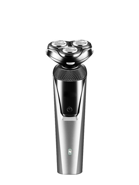 Rechargeable Three-Head Waterproof Cordless Electric Shaver for Men