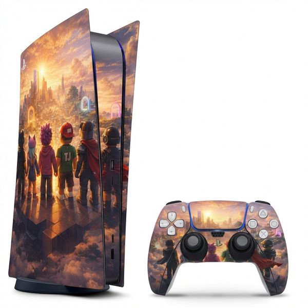 Skin Compatible with PS5 Digital (No Disc): Roblox