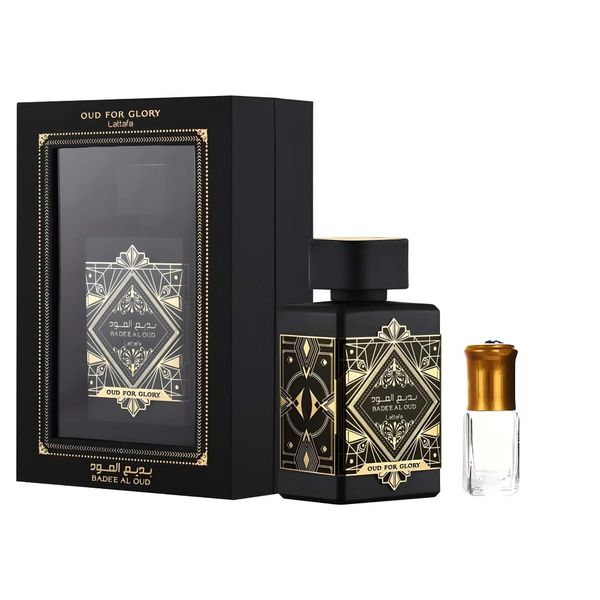 Oud for Glory Bade'e Al Oud Eau de Parfum - 100ml + (Perfume Oil Gift)