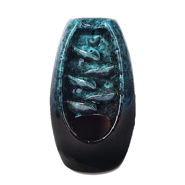 Ceramic Backflow Incense Burner Ceramic Waterfall Incense Burner Holder