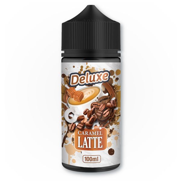 Vape Juice Caramel Latte - 3mg - Deluxe Range