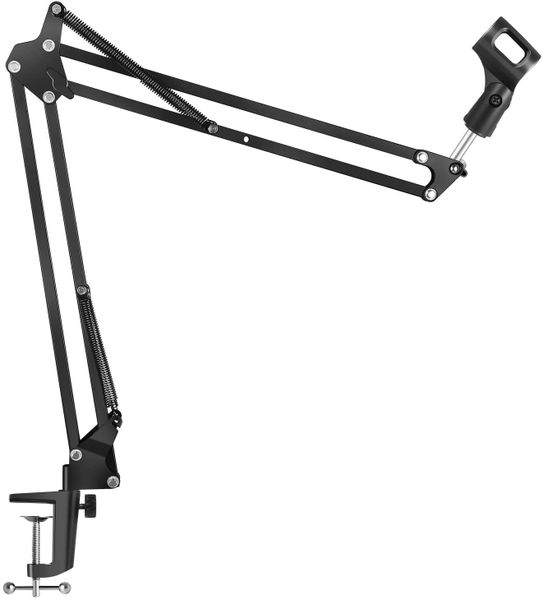 Ntech C-Clamp Adjustable Desk Microphone Stand