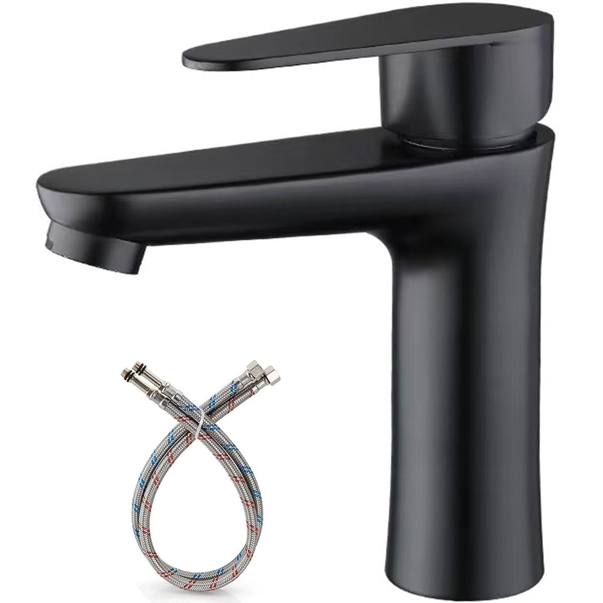 Bathroom Faucet With Hoses Single Hole Sink Faucet Vanity Tap Basin Mixer