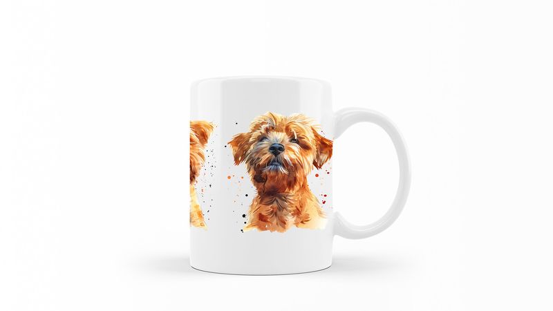 Soft-Coated-Wheaten-Terrier Printed Coffee Mug DSGN113