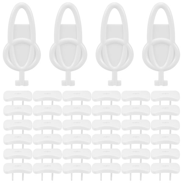 Baby Proofing(24 Plugs + 4 Buttons),2-Hole Plug Protector