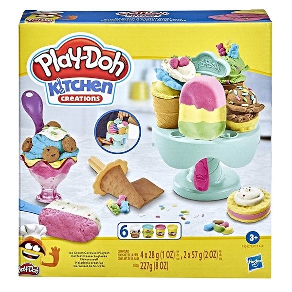 Play Doh-Silly Snacks Ice Cream Carousel | Shop Today. Get it Tomorrow ...