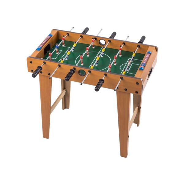 Indoor Wooden Frame Free Standing Foosball Table Game With Legs