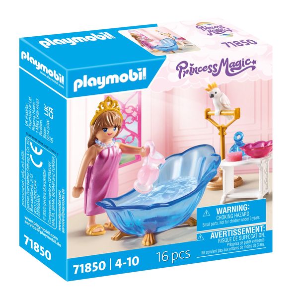 Playmobil Princess Magic - Royal Bathtub - 16 Pieces