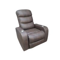 Brown Spice Cinema Recliner Chair Sofa