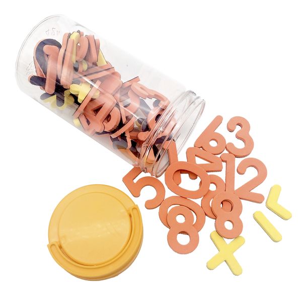 Greenbean Magnetic Numbers: 62 Pieces