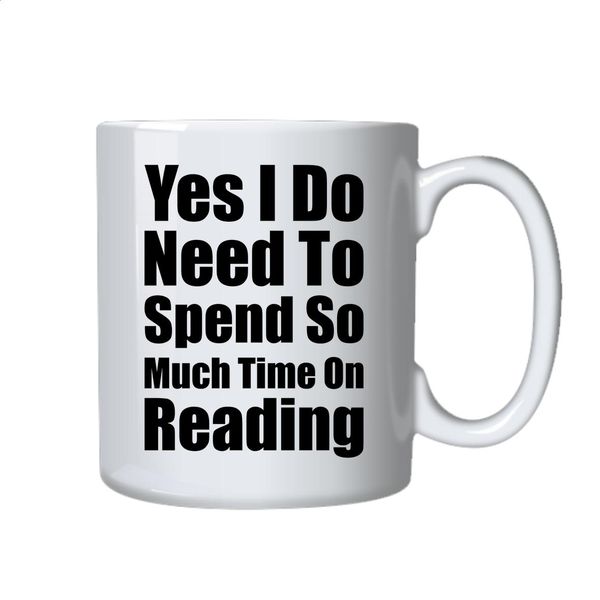 Reading Coffee Mug - Best Reader Funny Novelty Gift Idea