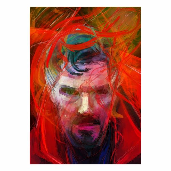 Dr Strange Painting - A1 Poster