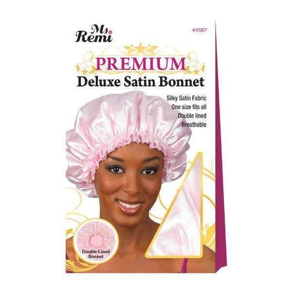 Ms. Remi - Deluxe Satin Bonnet Asst Color- 4 Pack