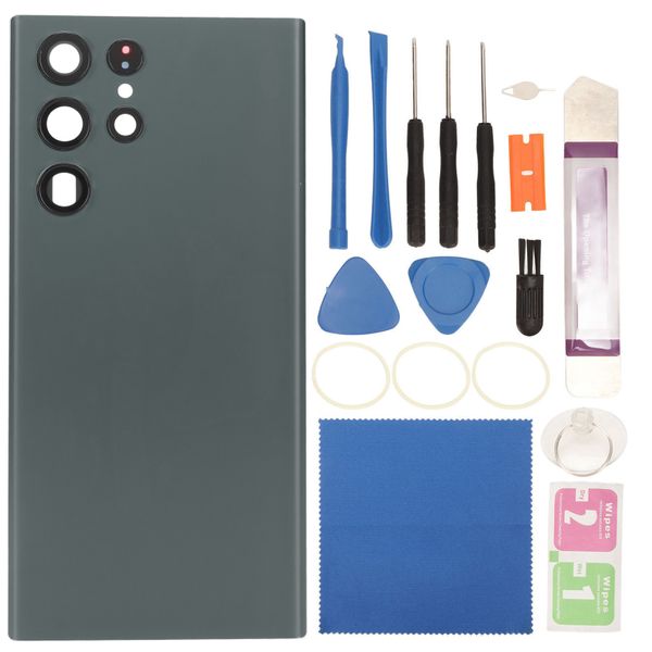 S22 Ultra Back Glass Green Kit