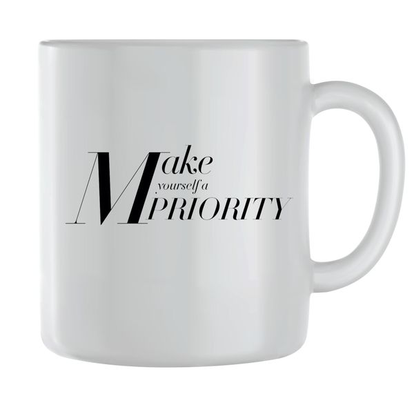 Priority Coffee Mugs for Men Women Motivational Saying Graphic Cup Gift 224