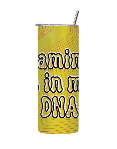 DNA 20 Oz Tumbler with Lid and Straw Trendy Gaming Graphic Gamer Present170