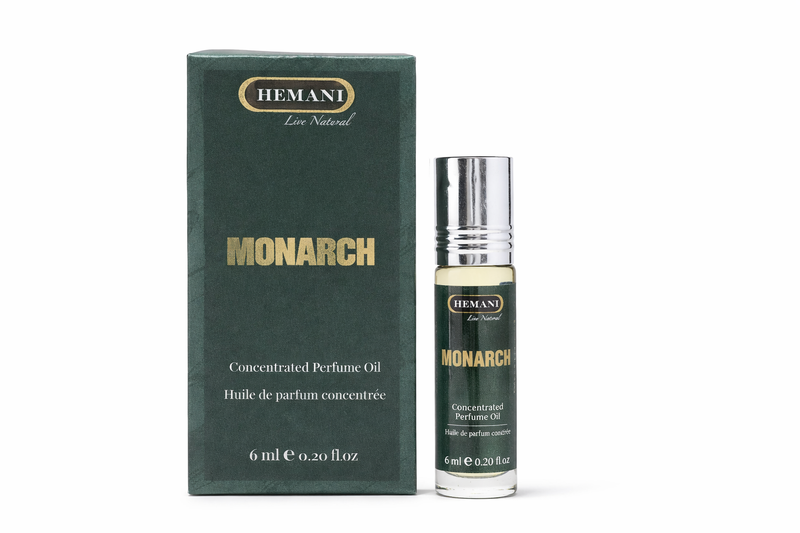 Hemani Monarch Perfume Oil Roll On 6ml Alcohol Free Attar Pack of 6