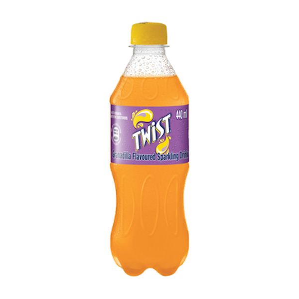 Twist Granadilla Juice Drink - 440ml Buddy Bottle (Pack of 24)