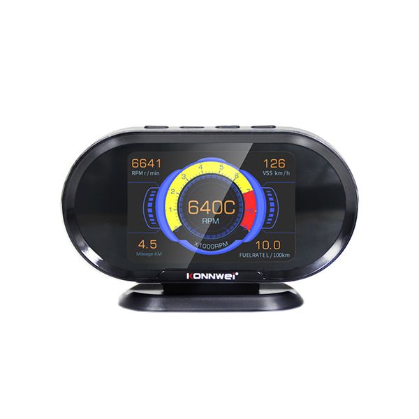 KONNWEI KW206 | Heads Up Display (HUD) with OBD2 Car Diagnostic Screen