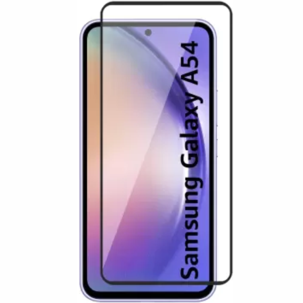 Samsung Galaxy A54 9D Tempered Glass 9H Screen Protector PACK OF 2