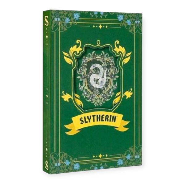 Harry Potter: Magic Awakened Slytherin Notebook - Vintage Hardcover Journal