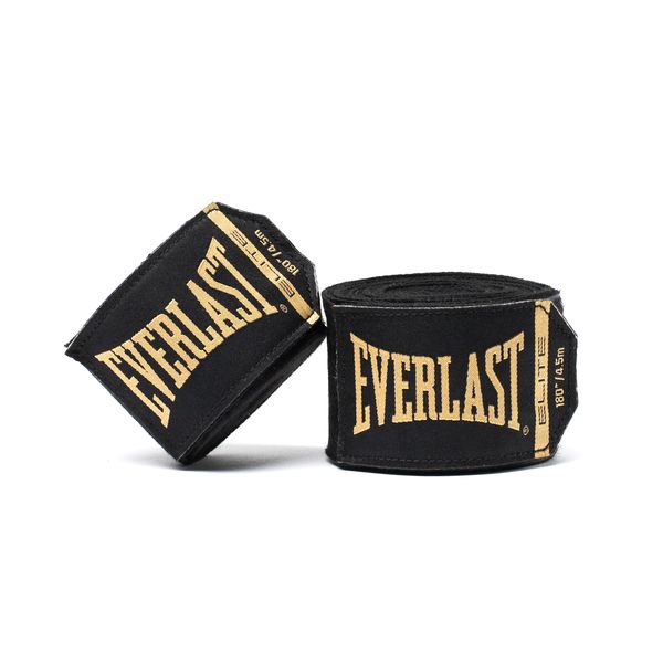 Everlast Elite 180'' Hand Wrap - Black