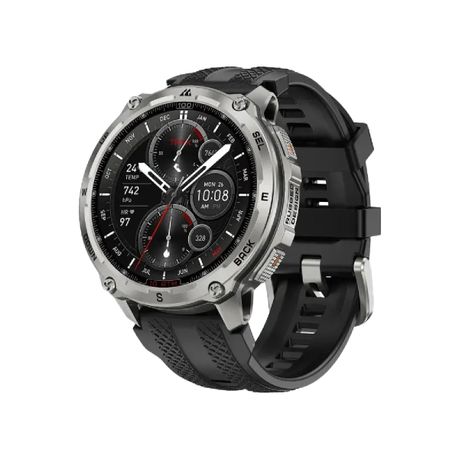 KOSPET Tank T4 GPS Smart Watch - Silver, Compatible with Android and iOS Image