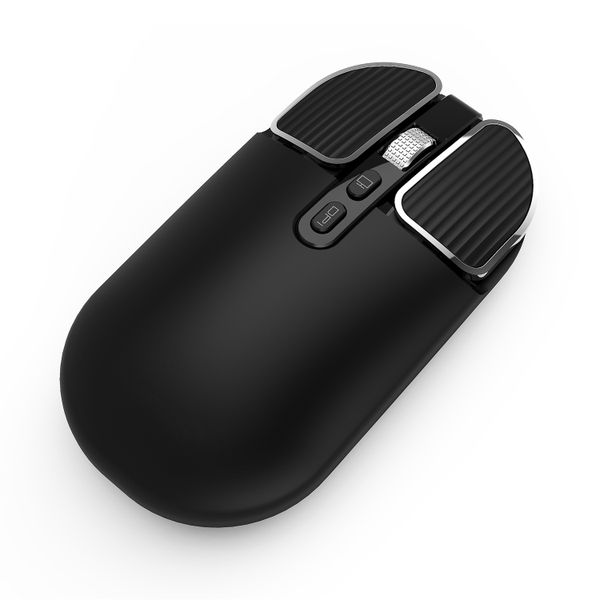 Black Dual Mode Rechargeable Wireless Mouse (M203-BK)